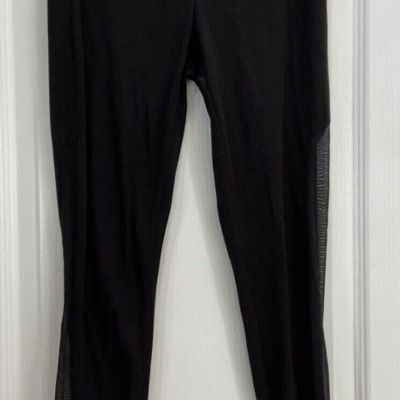 No Boundaries Womens Leggings Junior Size M 7/9 Black Elastic Waist 155