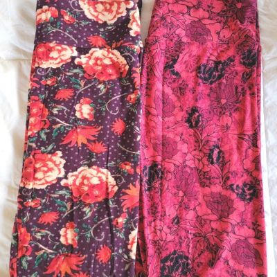 Lularoe Leggings OS one Size Womens Active Wear Casual Stretch Pants Reg 2 - 12