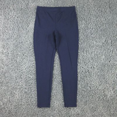 Chico's Pants Womens 1 US 8 Blue Pull On Tapered 32x27*