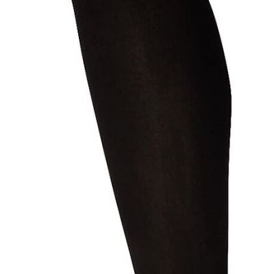 Women's Super Opaque Sheer to Waist Tight, Black, 1