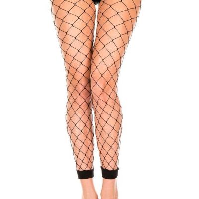 sexy MUSIC LEGS diamond NET fishnet STOCKINGS leggins FOOTLESS tights PANTYHOSE