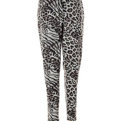 Coco + Carmen Women Silver Leggings L