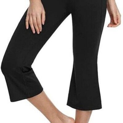 t16* BALEAF Womens Small Black Yoga Workout 21