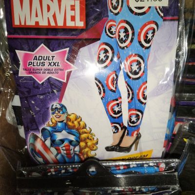 Captain America Leggings Adult Plus Size Choose Costume Cosplay American Dream