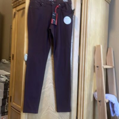 Style & Co Purple Low Rise Leggings Size 8