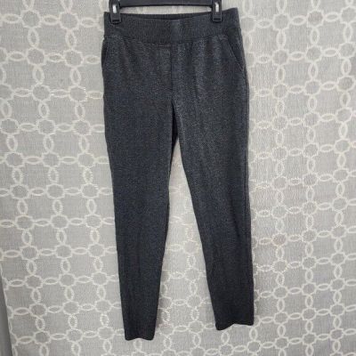 White House Black Market Gray Legging Elastic Waist Pull On Women's 4L