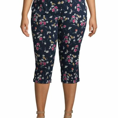 Women's Leggings Capri Plus Size 5X Mid Rise Fitted Terra & Sky