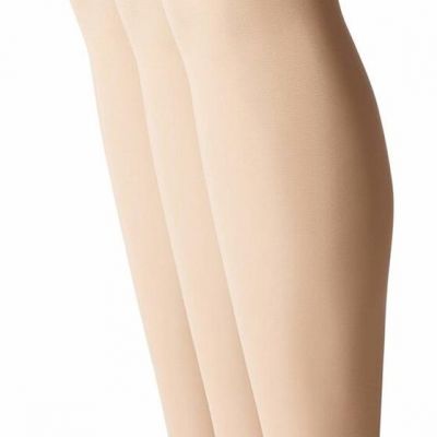 Hue 288228 Women's Sheer Pantyhose with Control Top (Pack of 2) ,natural, 2