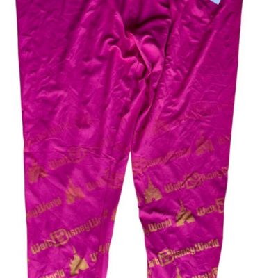 Disney Parks Walt Disney World Legging Pant Bottom Plus Women's Size 1X NWT Pink