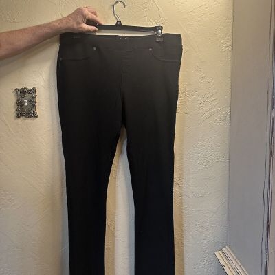 Women’s Pop looks Premium JEGGINGS 3XL Stretch 5 Pocket Black