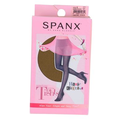 SPANX  Haute Contour Sable Brown Tights - Size C