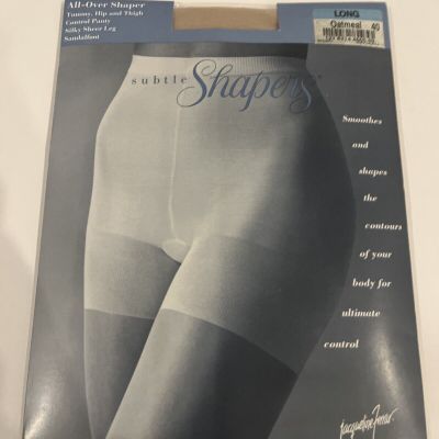 Vintage Subtle Shapers All Over Shaper Tummy.Hip.Thigh.Control Panty Long