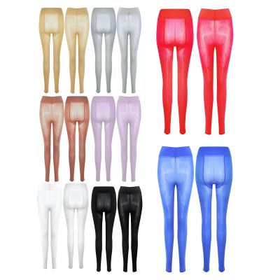 Women Underpants Capris Stockings Long Pantyhose Thin Pants Gym Tights Control