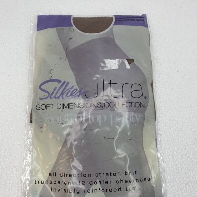 Silkies Ultra Pantyhose Nylons 2003 Queen Beige Original Packaging