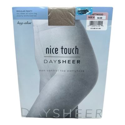 Vintage Sears Nice Touch Day Sheer non control top Pantyhose Driftwood Size A