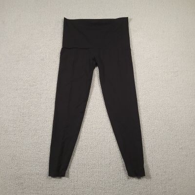 Skims Soft Smoothing Seamless Legging High Double Waistband Black Size 2X