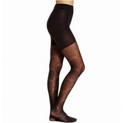 Spanx Star Power Center-Stage Patterned Shaping Tights Medallion Size A New