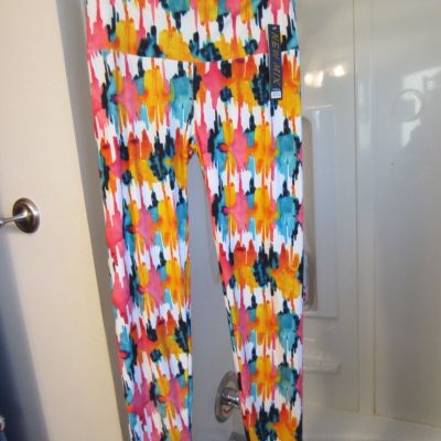 NWT women's leggings New Mix Size plus multi-color bright colors