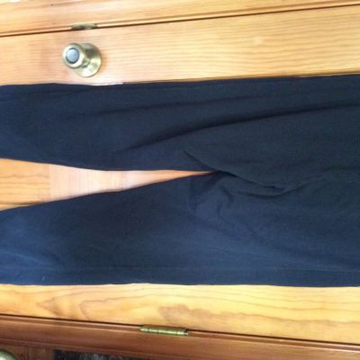 Women's Gold Medal International Black Ankle Legging Size Small/Medium