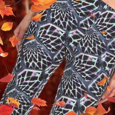 Abstract Web Buttery Soft Leggings Size Extra Plus Size