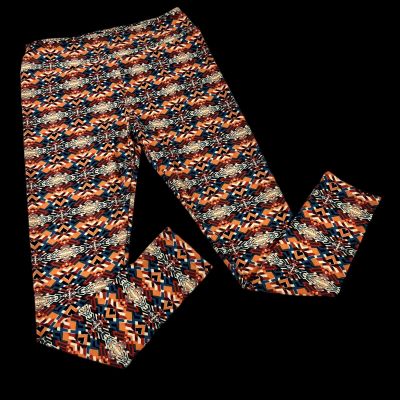 New LuLaRoe Women's Southwestern Aztec Style Print Leggings Size TC Tall Curvy