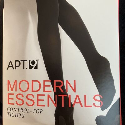 LOT of 2 Pairs of BRAND NEW Women’s Plus Size Control-Top Tights, Size 2X, Brown