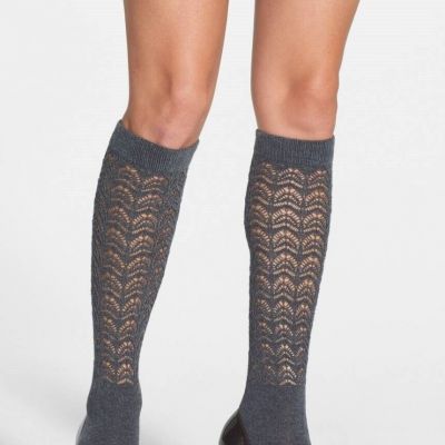 OROBLU 'Eden' Knee High Socks Grey One Size 135945