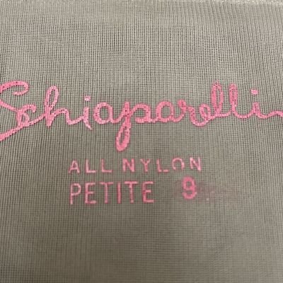 3 Vintage Schiaparelli Nylon Stockings Boxed Set Color - Coffee Petite Size 9