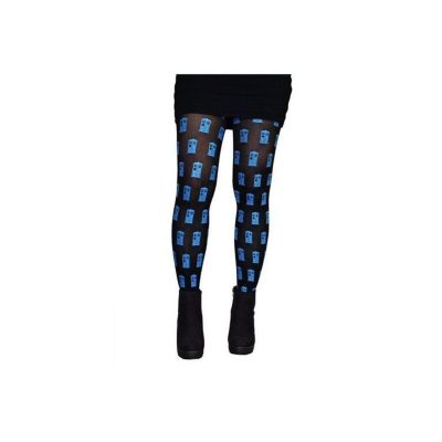 Doctor Who Police?Box Tights Women's?S/M