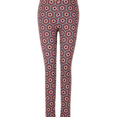 Fanfares Women Red Leggings 2