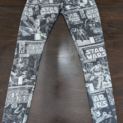 Star Wars Comic  Leggings Black and White Women's Small