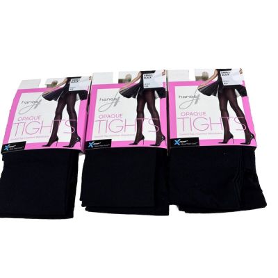 Hanes Silk Reflections Women's Opaque Tight Size Small 3 Pack