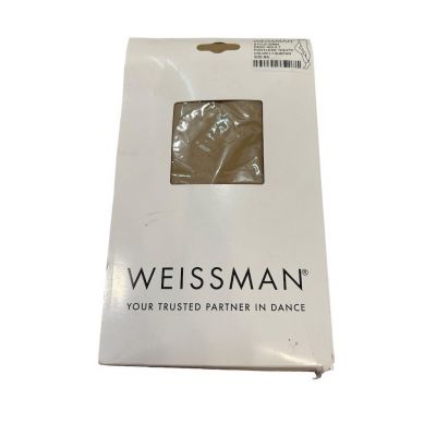 Weissman Adult Footless Dance Tights Light Suntan Size M Women’s Activewear