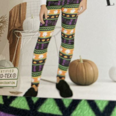 Halloween Leggings Ladies Serra Ultra Plus Size Small 4-6 Viscose Festive Pants