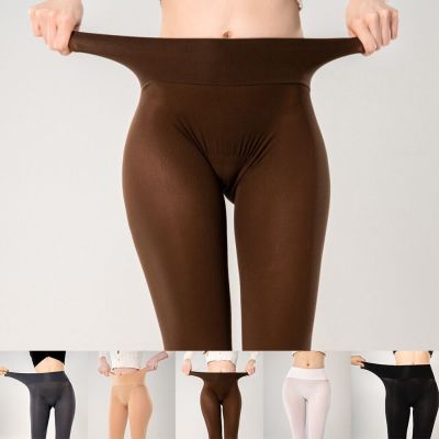 Seamless Plus Velvet Pantyhose for Women Deep Crotch & Thickened Tights