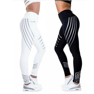 Women Leggings High Waisted Full Soft Stretch Gym Workout Fitness Night Glowing