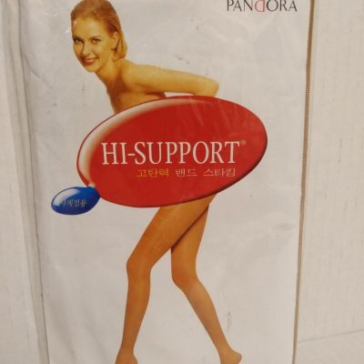 Pandora Hi-Support By Vivien Pantyhose New In Package Tan Color