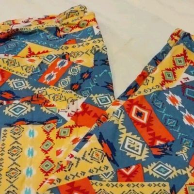 LuLaRoe NEW Leggings TC2 (Tall & Curvy 2 ) Sz 18+ Large Tribal Designs