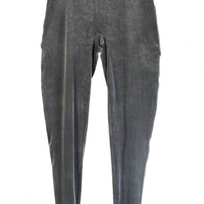 NEW Spanx Velvet Leggings In Gray Size 2X #1644