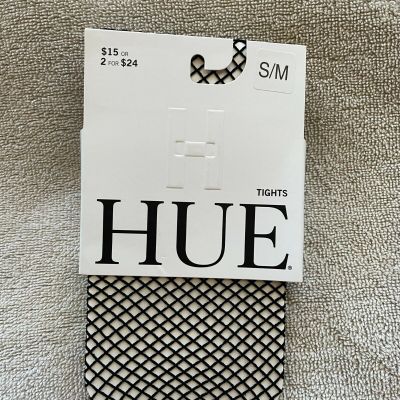 HUE Petite Fishnet Tights - Black - S/M