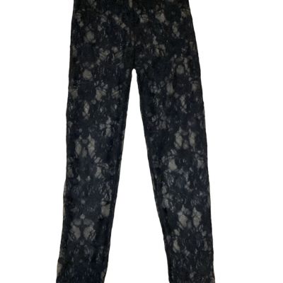 Sheer Lace Leggings Sexy Floral Formal Everyday Feminine