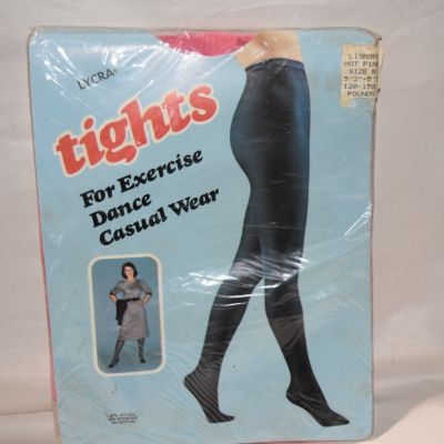 Vintage Lismore tights for exercise dance casual wear Size B Hot Pink