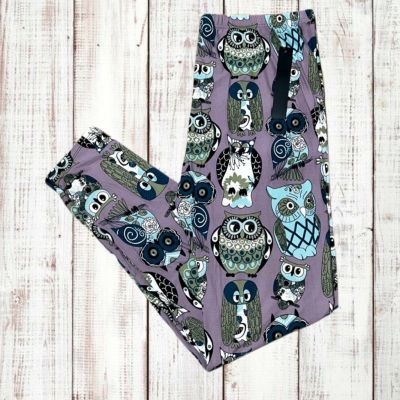 Women’s Leggings Depot Owl Print Plus Size 3X-5X NWT Extra Stretchy Soft