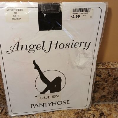 Women's Angel Hosiery Sheer Pantyhose Queen Size: 3X 5'4