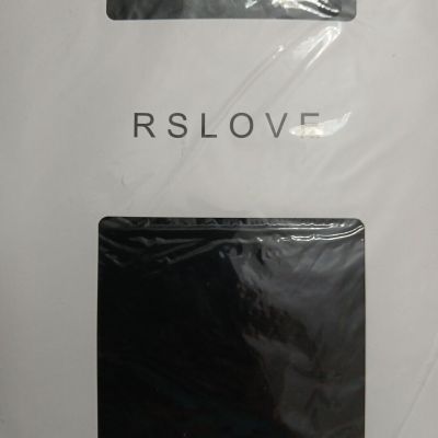 NWT RSLOVE BLACK Pantyhose Tights  OS LLW000055_B_A