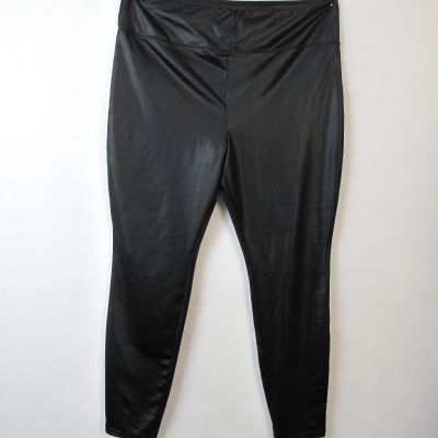 WILD FABLE WOMENS SIZE XL LEGGINGS PANTS FAUX LEATHER  shiny