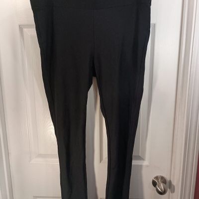 Maze Pants Plus Size 2X Leggings Ankle Black