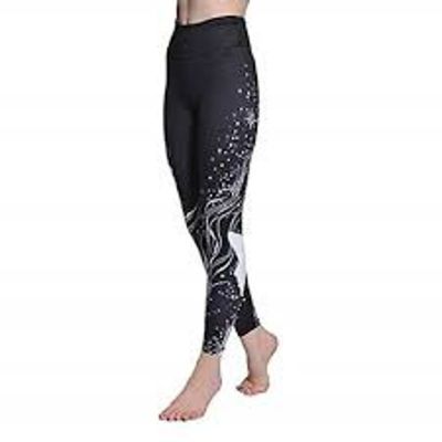 ONGASOFT High Waist Leggings Tummy Control Yoga Workout Running Casual Black Sm