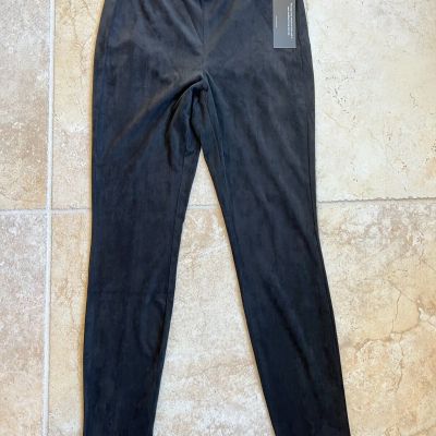 BB DAKOTA black faux suede leggings size M