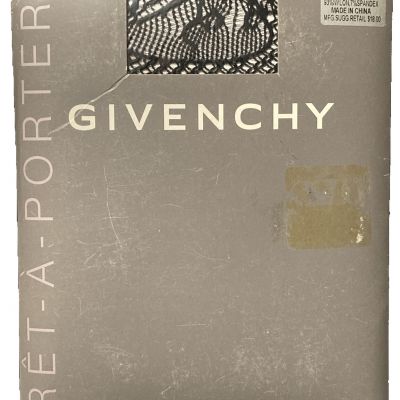 Givenchy Pret-A-Porter Pantyhose BLACK Sz A/B Style 30511